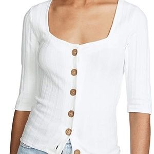 Free People | Central Park Ribbed Top